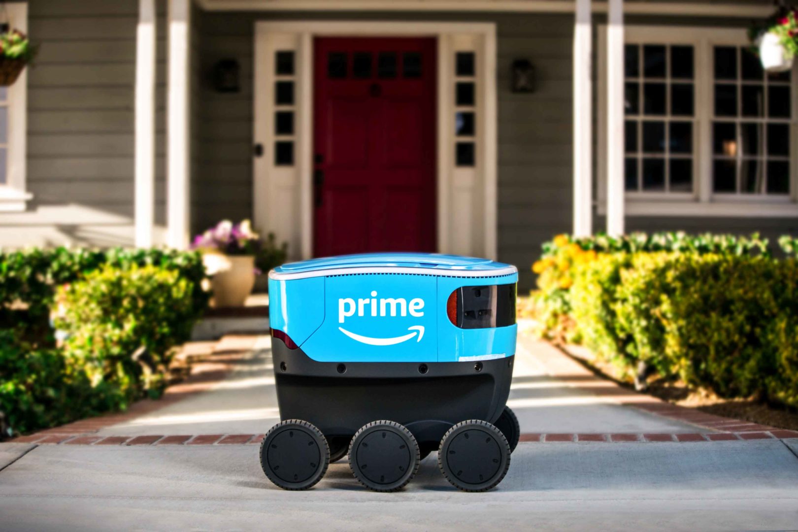 Amazon release scout for autonomous delivery service By Amazon
