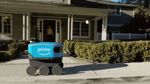 Amazon release scout for autonomous delivery service