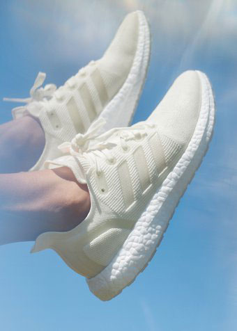 Adidas Futurecraft.Loop utilizes Speedfactory technology to knit the shoe up. Image via Adidas