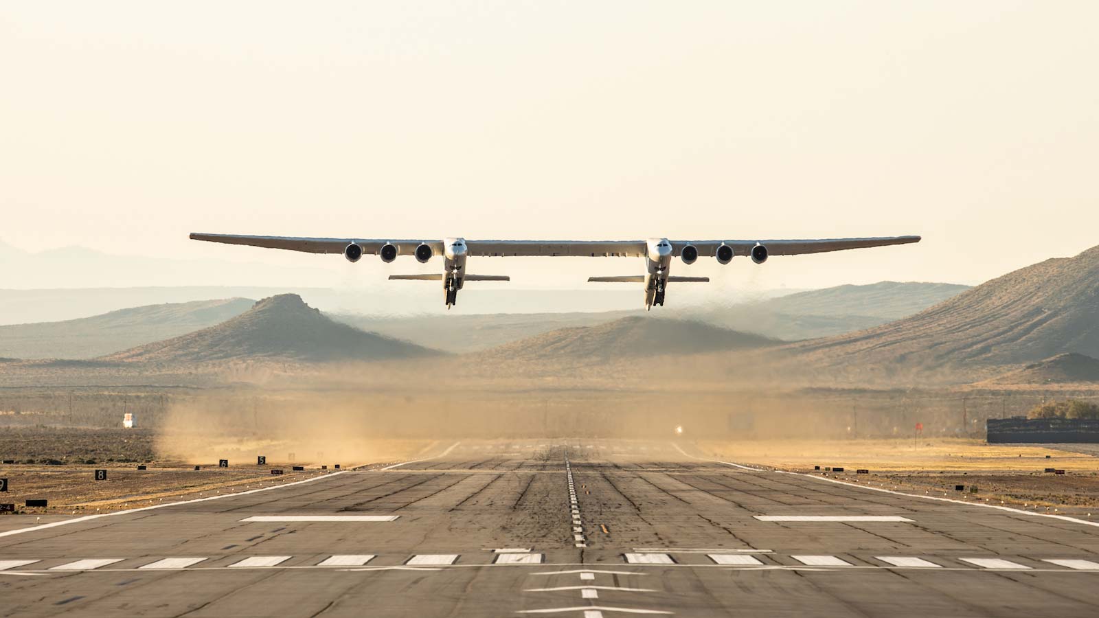 The Stratolaunch is built to launch rockets into space.