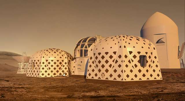 The image shows the autonomous rovers by team Zopherus in the wasteland.