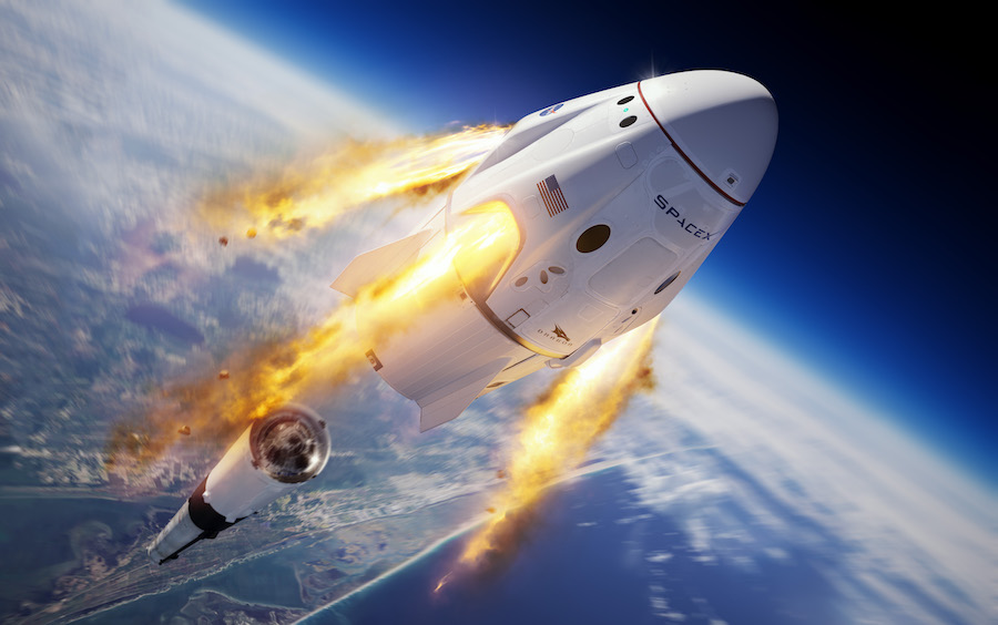 SpaceX Crew Dragon by SpaceX